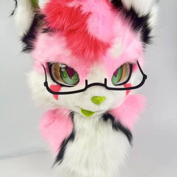 Fursuit Glasses Frame: Cosplay Accessory for Anime, Kemono