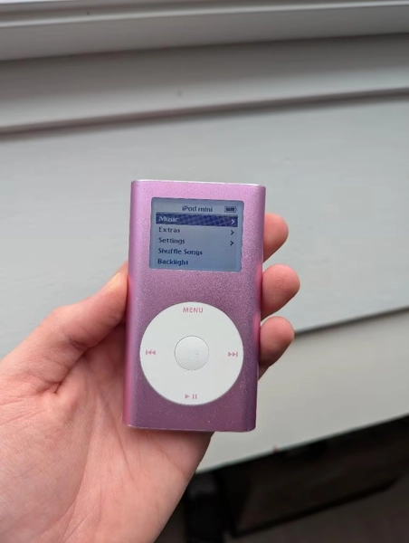 modded iPod Mini 2nd gen with 256gb onboard