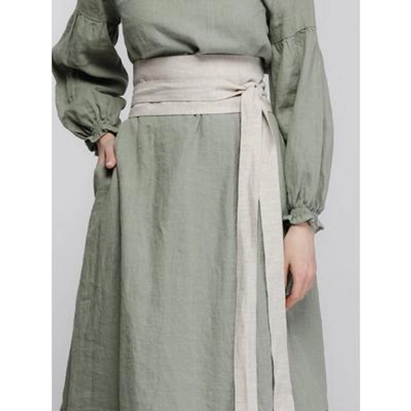 CORSET Belt, OBI Belt, LINEN Belt, Wide Waist Belt, Personalized adjustable double layer aesthetic fabric belt for women's| Cool kimono belt