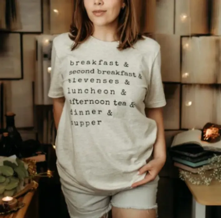Hobbit Meals Ampersand Tee | Unisex / 2XLARGE