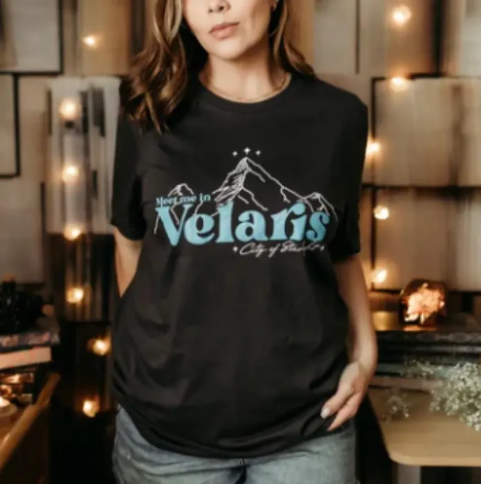 A Court of Thorns and Roses Inspired: Meet Me in Velaris Tee | Unisex / 2XLARGE