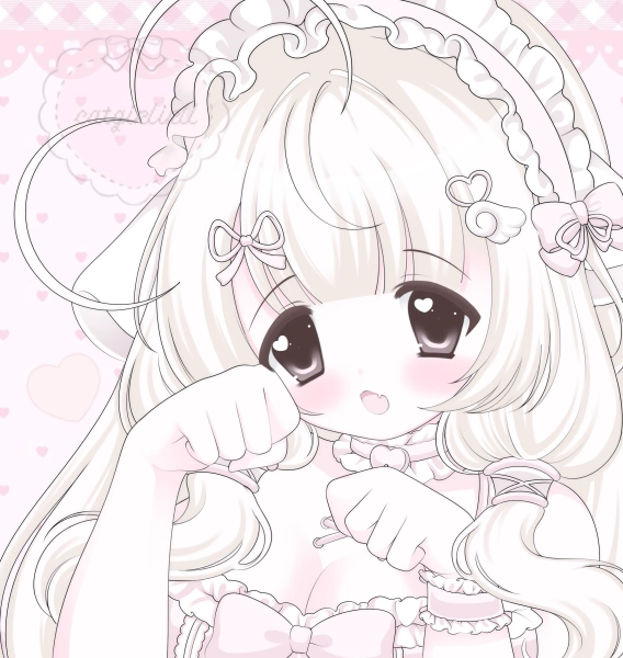 ꒰ skeb ⋮ bust up ꒱ by catgirlirll (@catgirlirll)