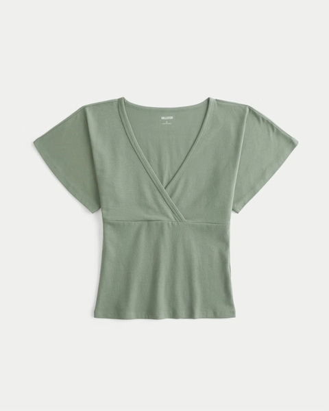 Wrap V-Neck Top