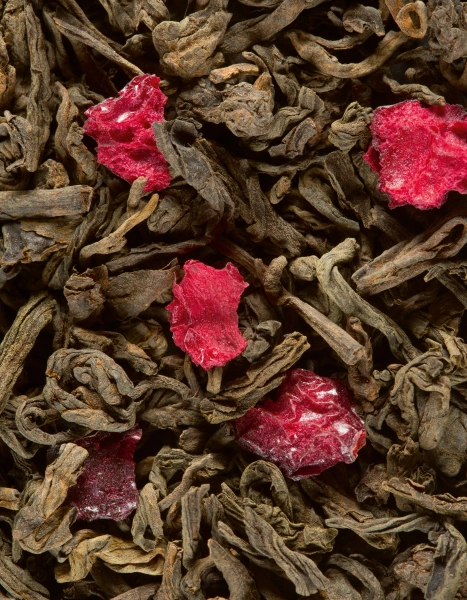 Thé Sombre - Pu-erh fruits rouges - 100g