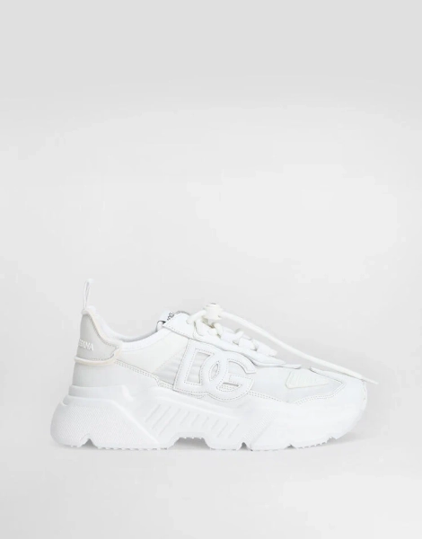 Mixed-materials Daymaster sneakers