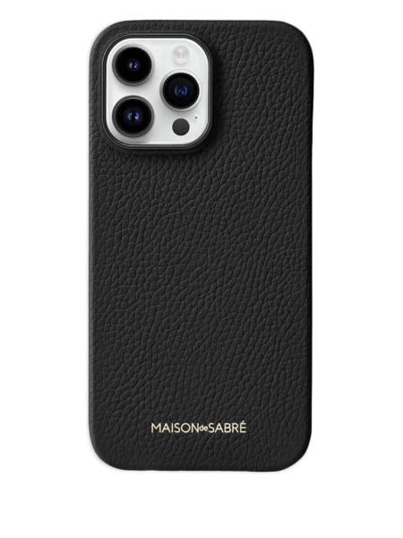 MAISON de SABRÉ iPhone 15 Pro Max leather phone case | One Size