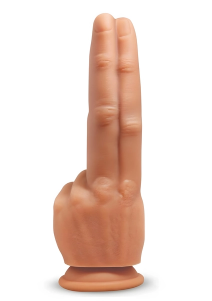 The Pleaser Double Finger Silicone Dildo