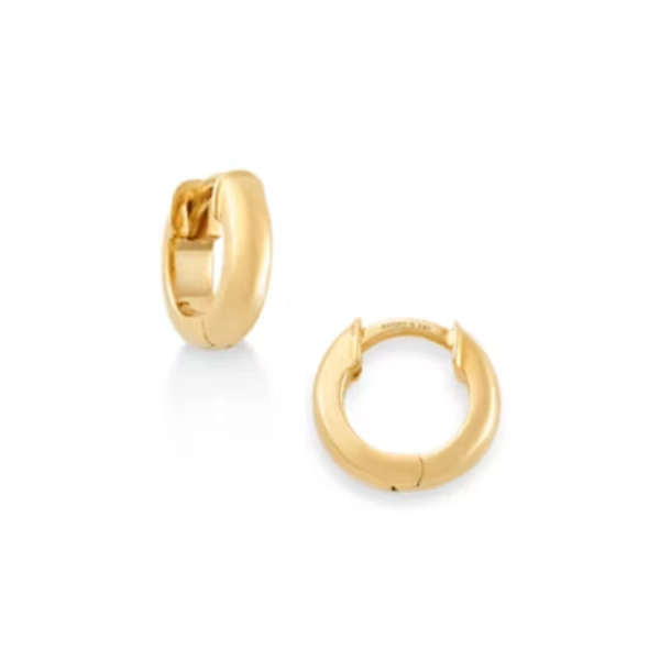 Hinged Huggie Earrings