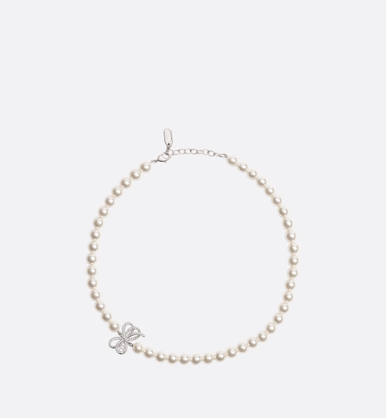 Dior Infinity Bow Necklace