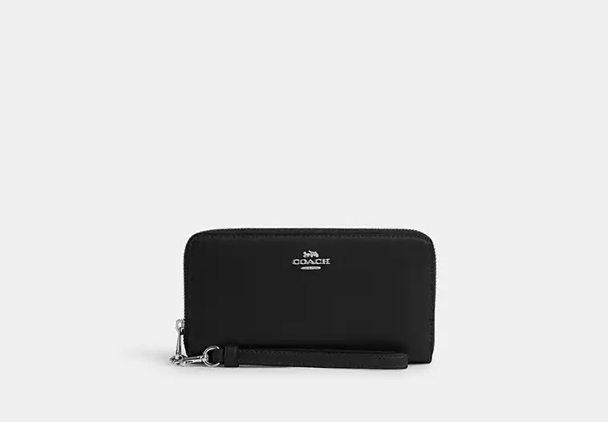 Long Zip Around Wallet - Coach