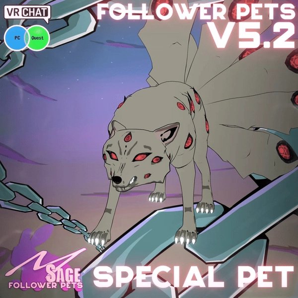 [Pet.Special] Kon - The Fox Demon [Ridable] - Follower Pets v5.2 [QUEST COMPATIBLE]