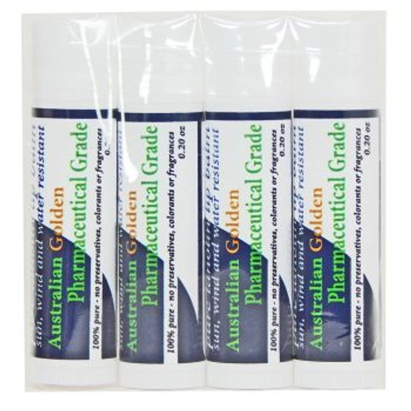 Lanolin Lip Balm Blue Label Set of 4, Lip care Koru Naturals 