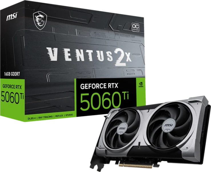 MSI GeForce RTX 5060 Ti 16GB Ventus 2X OC Plus