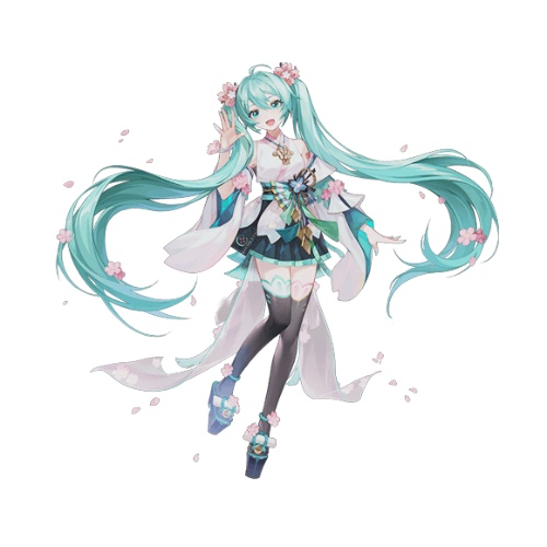 Onmyoji Sakura Miku Cosplay