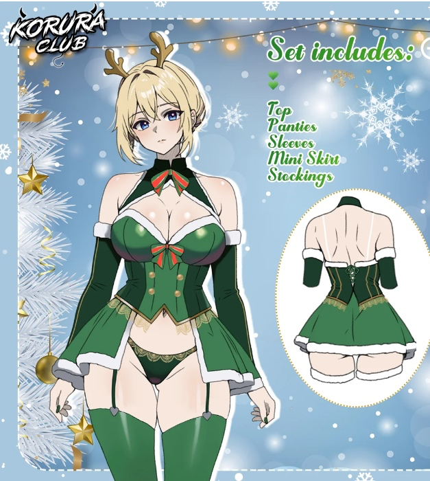 koruraclub christmas outfit 