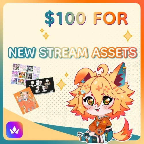 $100 for New Stream Assets!