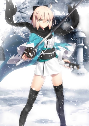 Okita Souji cosplay 