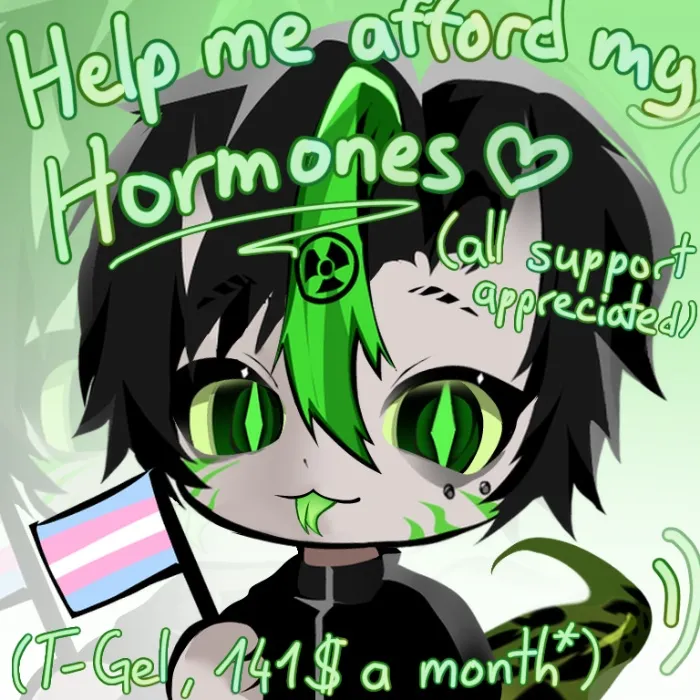 Help me afford my Hormones (‘. • ᵕ •. `)