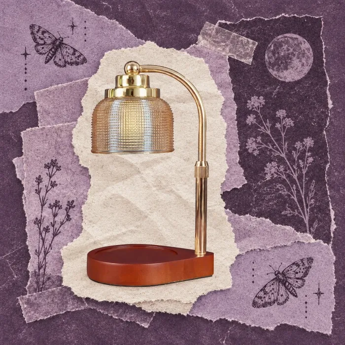 Glass Candle Warmer Lamp — DTTG26