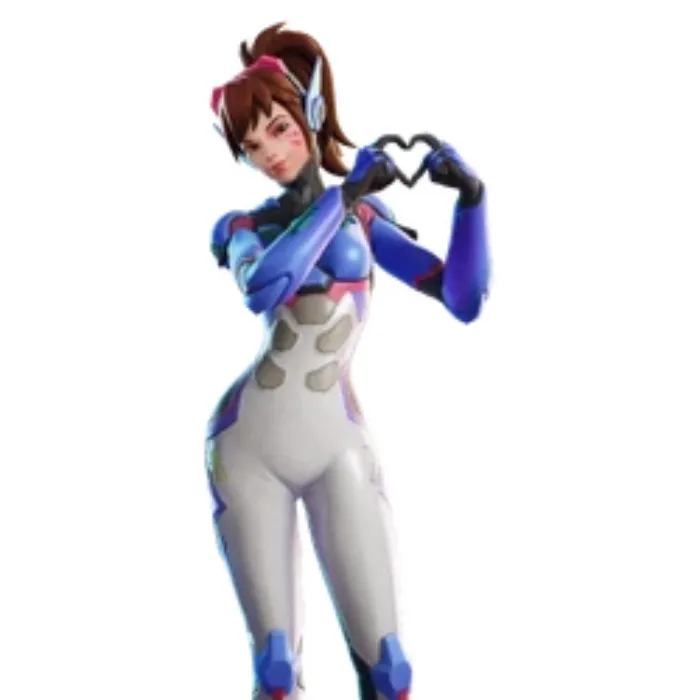 D.VA Overwatch New Model Latex cosplay