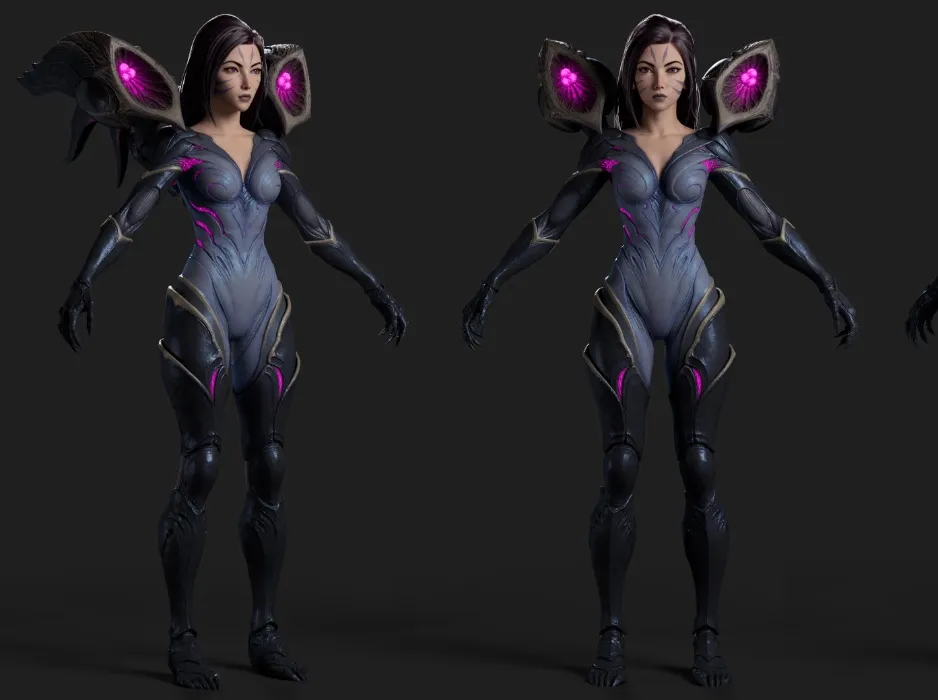 Custom Made Void Kai'sa Latex Cosplay 