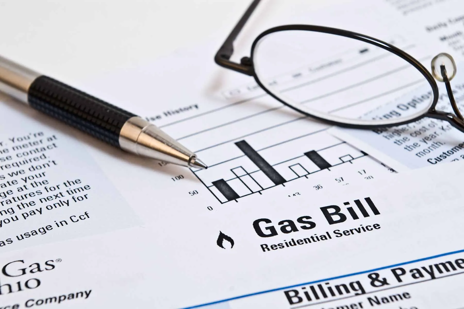 Home Monthly Gas Bill
