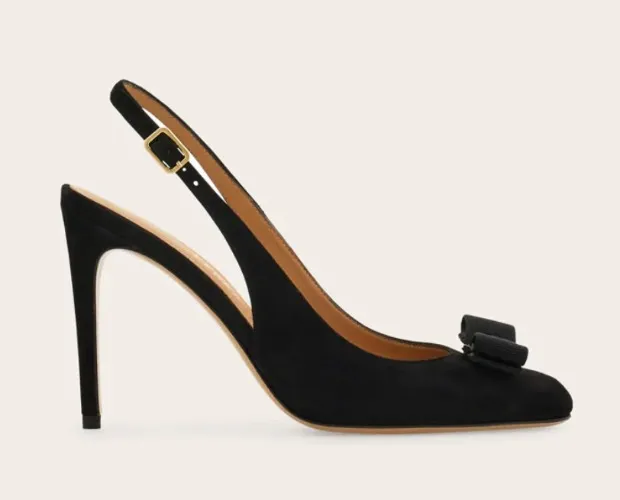 Ferragamo vara bow slingback