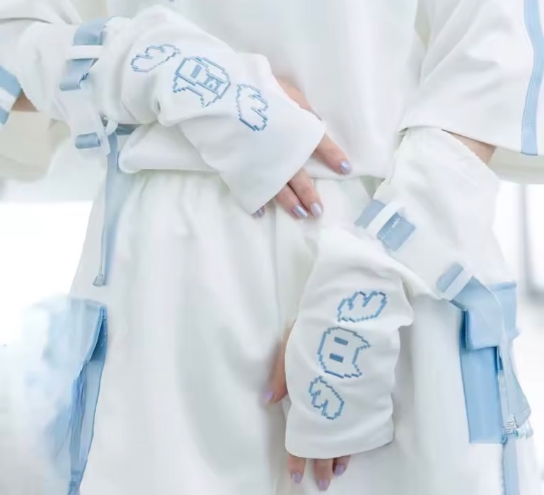 Cute tenshi arm warmers
