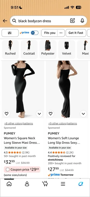 Sarin Mathews Built in Bra Dress Fall Long Sleeve Bodycon Maxi Dresses | Soft Stretch Ribbed Knit, Square Neck, Fitted Casual Elegant, Wedding Guest Party, Cocktail Formal Long Dress,Winter Clothing - X-Small - Black