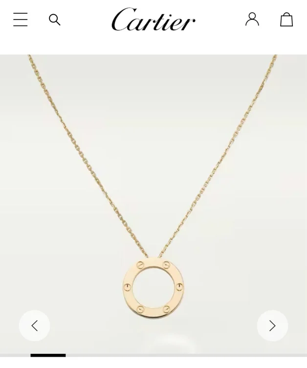Love Pendant Necklace 