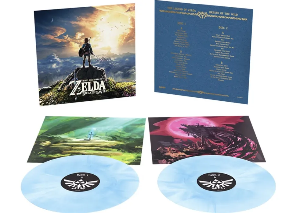 The Legend of Zelda: Breath of the Wild Limited Edition Deluxe Double Vinyl