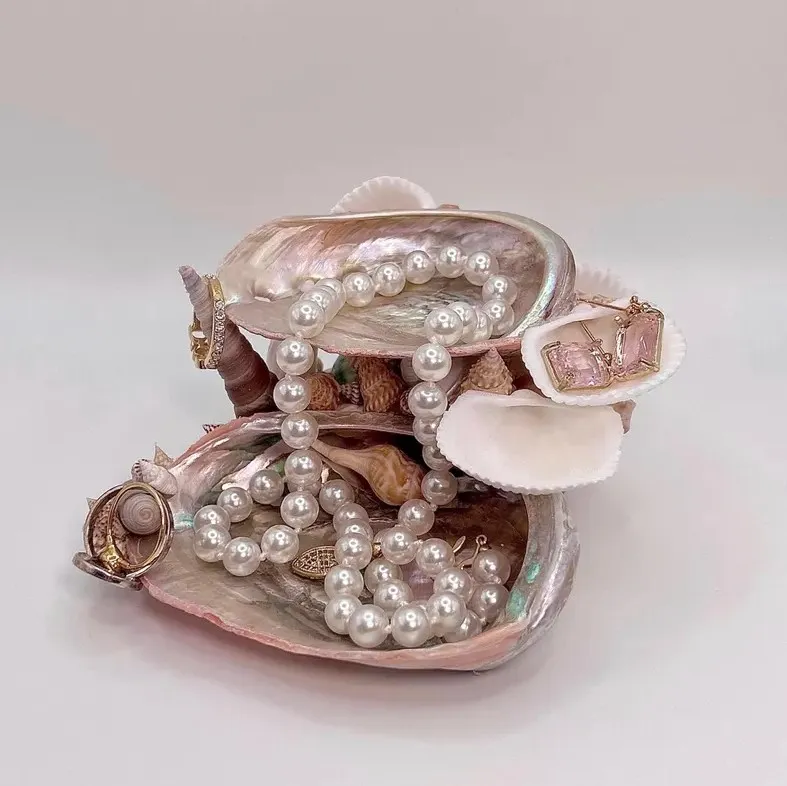 Handmade Abalone Seashell Jewelry Dish