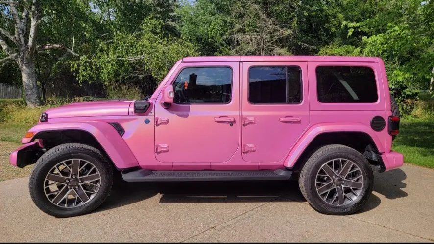 Pink wrap for the pink Princess 🩷