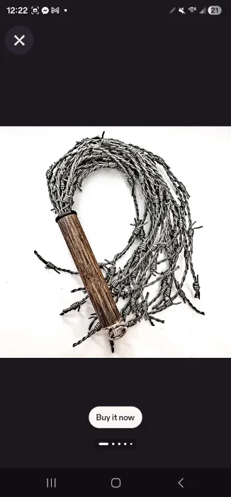 Barbed flogger