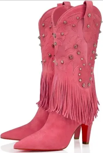 Louboutin Cowgirl boots ♡