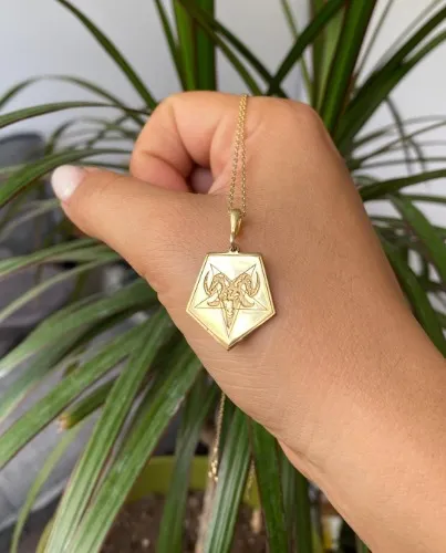 Baphomet necklace ♡
