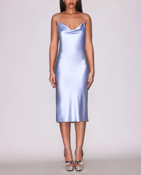 Silk slip dress