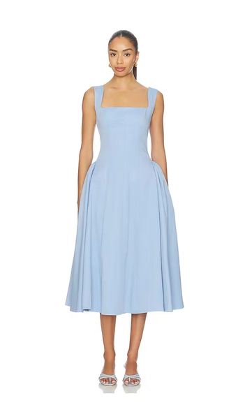 DELFI Madeline Dress in Baby Blue. - size XS