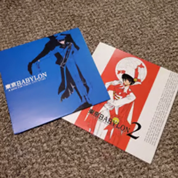 Tokyo Babylon A Save For Tokyo City Story CLAMP 1 and 2 Laserdisc Set of 2