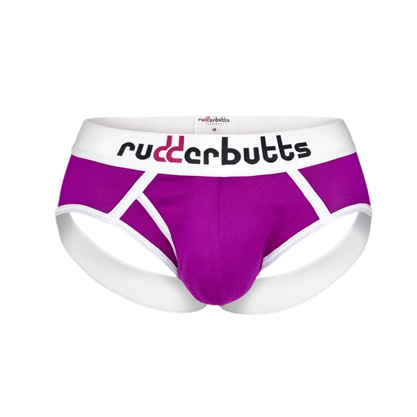 RUDDERBUTTS JOCKSTRAP BASIC GRAPE PURPLE - RUDDERBUTTS