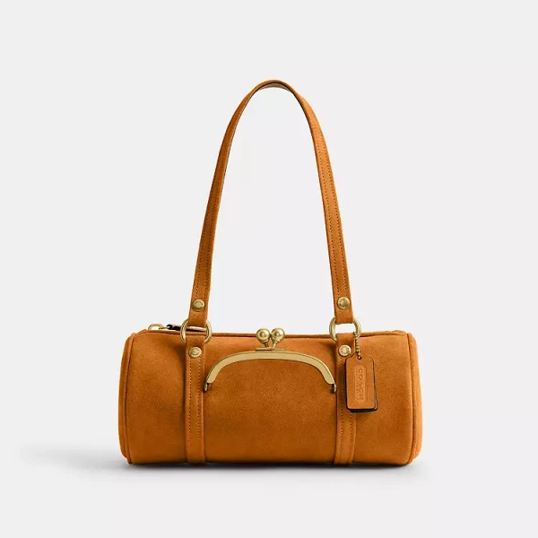 Kisslock Barrel Bag 28