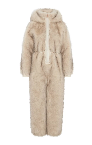 The Housewife Jumpsuit Beige XS