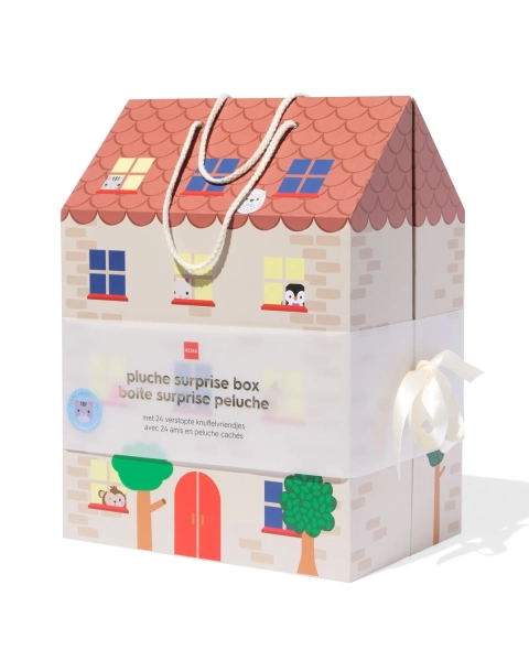 Surprise box with 24 hidden plush friends (Advent Calendar)