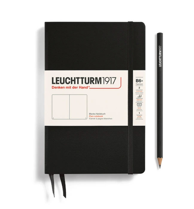 Leuchtturm1917 Notebook Classic B6+ Black