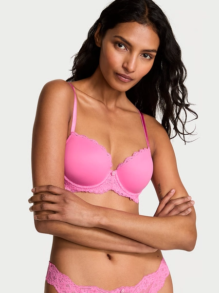 Smooth & Lace Lightly Lined Demi Bra