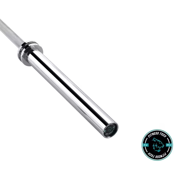 Barra olímpica 220cm x 50mm 20kg Sin Rodamientos Fitness Tech | Decathlon