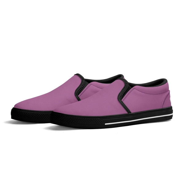 Mens Slip On Shoes - Purple