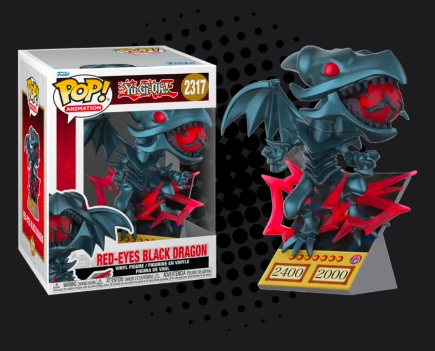 Yu-Gi-Oh! - Red-Eyes Black Dragon Pop! Premium Vinyl Figure