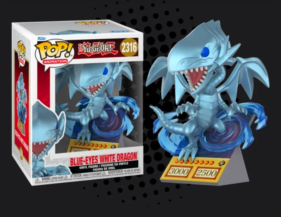 Yu-Gi-Oh! - Blue-Eyes White Dragon Pop! Premium Vinyl Figure