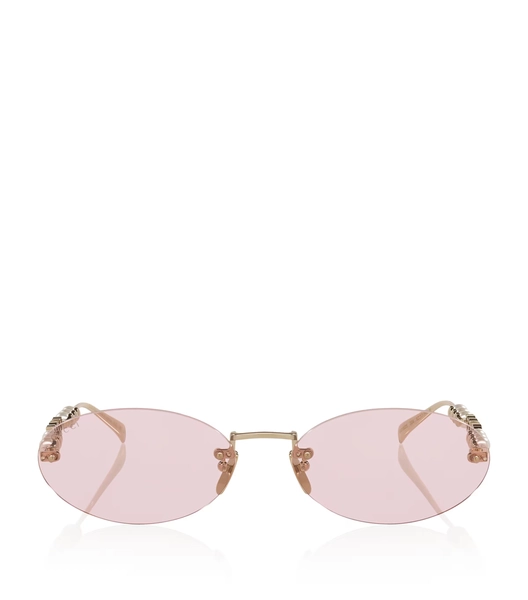 Gucci Metal Round Sunglasses